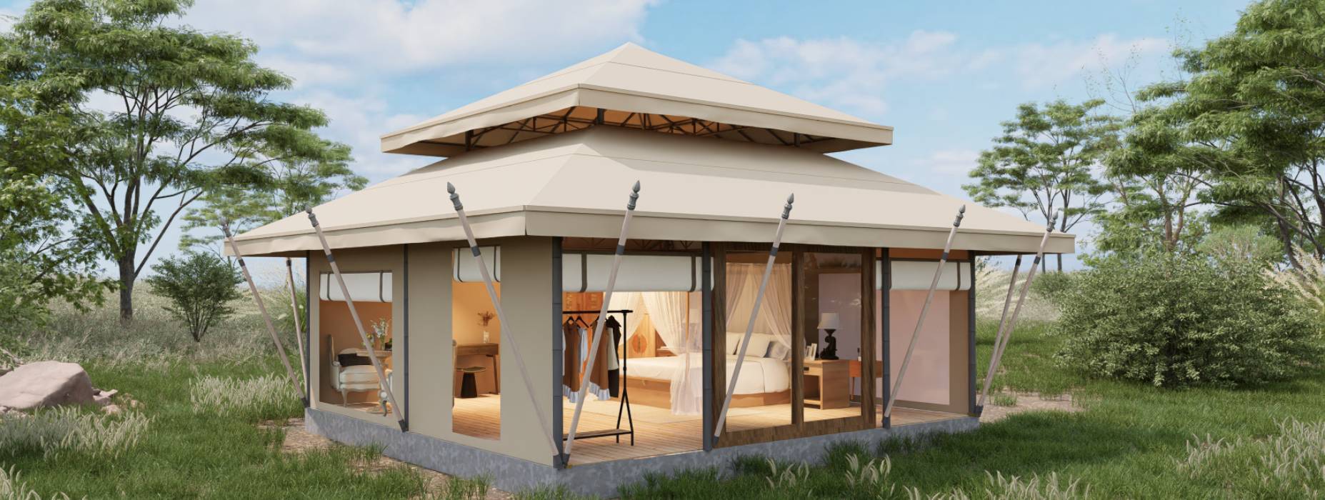 徽州区户外野奢帐篷